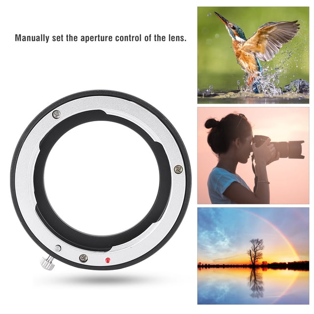 Adaptador de lente AI M42 ANGGREK Anillo adaptador de lente negro