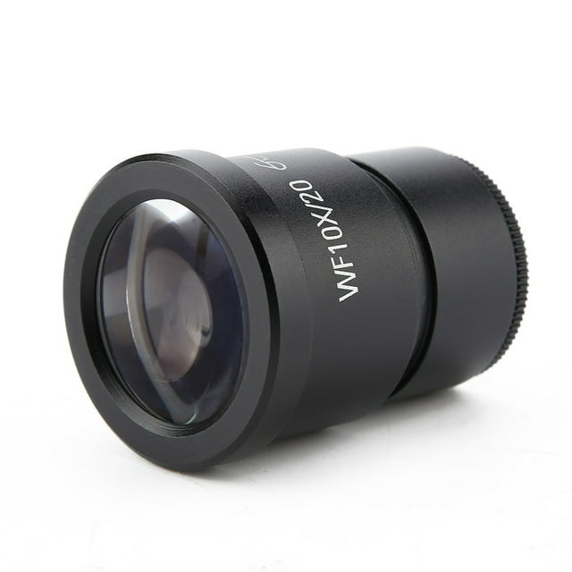 Stereo Microscope Eyepiece 10x Ocular 1pc WF10X/20 Wide Field Stereo Microscope Eyepiece Mounting Size 30mm