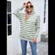 thumbnail image 5 of Camisas de Larga para Mujer, Sudaderas con Capucha y Bolsillo Tipo Canguro, Sudaderas de Otoño. Verde M, 5 of 10