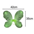 thumbnail image 4 of Butterfly Costume d'Enfant Butterfly pour Fête de Mascarade Carnavals Vert, 4 of 10