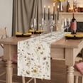 thumbnail image 2 of Table Runners 70 Inches Long Dress Scarves, Vintage Spring Floral Farmhouse Coffee/Dining/Kitchen Table Decor, Holiday Table Runner, Summer Botanical Rustic 13x70 Inch, 2 of 9