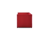 thumbnail image 6 of Pemberly Row Wood and Fabric Upholstered Daybed with Trundle in Red, 6 of 9
