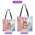 thumbnail image 5 of 4th of July Australian Shepherd Celebrates Independence Day All Over Print 3D Canvas Tote Bag Aussie Dog Lover Gifts Reusable Handbag - 12010, 5 of 5