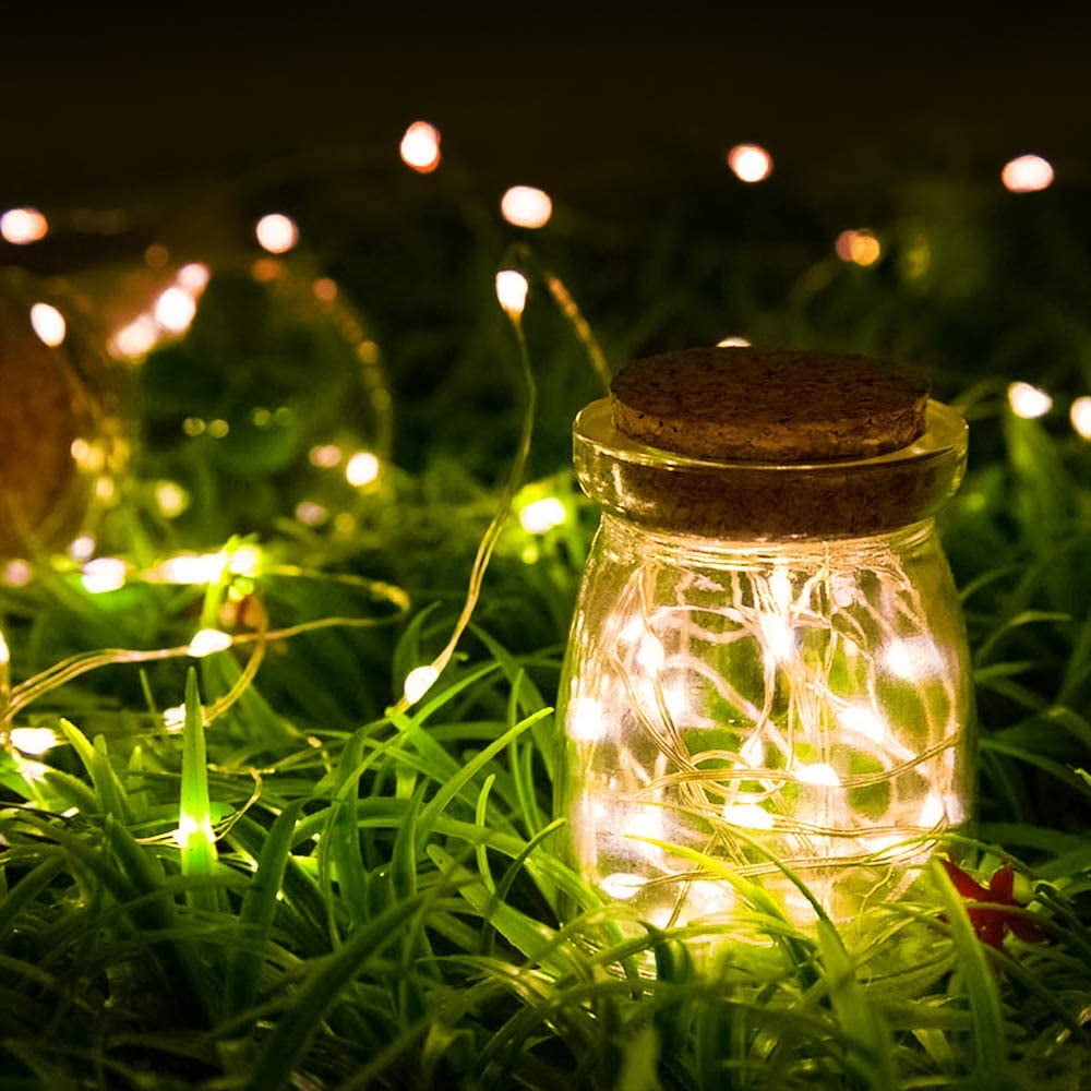 1M-10LEDs AA Battery Mini Home Christmas Wedding Party String Fairy Light Lamps 