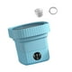 thumbnail image 5 of Lavadora eléctrica pequeña para ropa interior y sujetadores, ideal para apartamentos, viajes y autocaravanas. Azul, 5 of 9