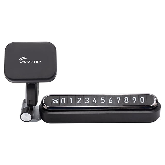 Auto Wireless Charger,Floating Screen Hidden Magnetic Car Phone Number Aromatherapy Three-in- Screen,Black
