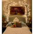 thumbnail image 2 of 1pc 96 LED Willow Vine Lights - 6Ft Flexible Brown Vine Fairy Lights with 8 Modes Twinkle Artificial Tree Branches - USB Powered for Indoor Room Home Decor, Wedding Party, Christmas Decorations, 2 of 10