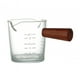 thumbnail image 2 of Jarra de vidrio Medidora de espresso Sunnimix 100ml transparente Mango de Madera Estilo A, 2 of 8