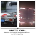 thumbnail image 2 of FUTUREORYY 10Pcs Warning Tape Reflective Light Waterproof Plastic For Car Safety In Rainy Weather, 2 of 3