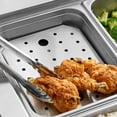 thumbnail image 3 of TrueCraftware- Stainless Steel Half-Size False Bottom- for Heavy-Duty Steam Pan Chafing Steam Table Pan Catering Storage Metal Food Pan, 3 of 5