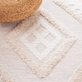 thumbnail image 3 of SAFAVIEH Natura Regena Diamond Area Rug, Beige/Light Grey, 8' x 10', 3 of 5