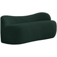thumbnail image 1 of Meridian Furniture Banc en Tissu Boucle Vert, 1 of 9