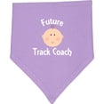 thumbnail image 2 of Inktastic Future Track Coach Occupation Baby Bandana Bib, 2 of 4