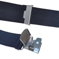 thumbnail image 3 of ICED Clip de cuero negro en forma de X para traje de tirantes 1 pieza negro 125*3,5 cm, 3 of 3