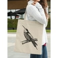 thumbnail image 2 of Smartprints European Bee-eater Tote Bag - Image by Shutterstock, One Size Cotton Canvas Tote Bag, 2 of 4
