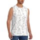 thumbnail image 2 of Fotbe Bunny And Bird Men's Camiseta sin Mangas Estampada para Hombres, Playera Casual para Gimnasio, Entrenamiento, Playa-Small, 2 of 7