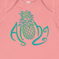 thumbnail image 4 of Inktastic Aloha- with Multicolor Teal Pineapple Boys or Girls Baby Bodysuit, 4 of 5