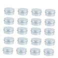 thumbnail image 4 of unbranded 20Ud Vacíos De Aluminio Con Tapa Roscada Para Viaje Color Plata Duraderos, 4 of 6
