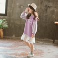 thumbnail image 2 of Vestido de primavera y otoño para niñas, suéter elegante para niñas pequeñas, vestido de princesa de manga larga con hilo para niñas pequeñas, 2 of 6