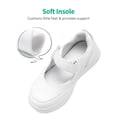 thumbnail image 3 of Zapatillas Mary Jane para Niñas DREAM PAIRS Blancas Talla 9 para Niñas Pequeñas, 3 of 7