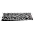 thumbnail image 4 of Juego de teclas 132 teclas de alta transparencia PC CBSA altura mate ergonómico DIY teclas de repuesto para teclado mecánico blanco, 4 of 5