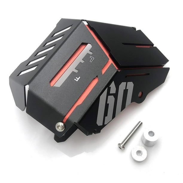de cubierta de protección de de depósito de de agua de aluminio para FZ-09, anodizado, no se desvanece rojo Yotijar Tanque de depósito de refrigerante