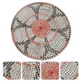 thumbnail image 3 of Tersarium 1Pc Hand Woven Straw Placemat Anti-Slip Table Mat Household Wall Hanging (280g), 3 of 10