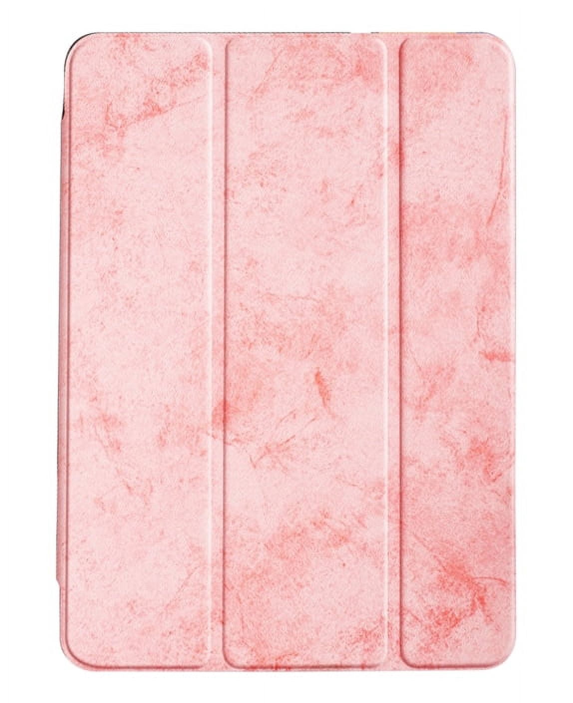 iPad 10.5 Inch 2019 Air 3rd Generation [ Air 3 ] A2152 A2123 A2153 A2154 Protective Durable Shock Proof TPU Silicone Back Case with Pencil Holder - Pink