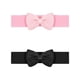 thumbnail image 1 of Cinturones elásticos de 2 piezas con lazo INSPIRE CHIC para mujer, ancho de 2.4". Cinturón elegante y lindo, ajustable para vestidos de boda, talla 24 - 32" en negro y rosa., 1 of 6
