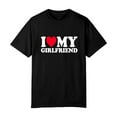thumbnail image 4 of OdeJous I Love My Girlfriend Shirt I Heart My Girlfriend Shirt GF T-Shirt Valentine's Day Gift Small, 4 of 4