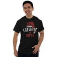 thumbnail image 4 of Xmas I Believe in Christmas Presents Men's Graphic T Shirt Tees Brisco Brands S, 4 of 4