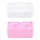 thumbnail image 2 of Eyelash Container 50 Sets Pink False Eyelash Storage Box for Personal Use Design Easy Open and Close, 2 of 3