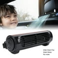 thumbnail image 4 of Car Headrest Fan, USB Powered  Cooling Fan with 3 Speeds Quiet Portable Car Fan for RV Truck, ABS Material, Easy to Install, Compatible with Car Seats, for Removable Seats, 4 of 7