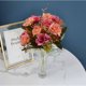 thumbnail image 5 of Rosa Diamante de Imitación, 5 Horquillas, 10 Mini Rosas, Decoración para el Hogar, Flores de Plástico, Rosa Diamante de Imitación, Centro de Mesa de Mini Rosas, Decoración Elegante para el, 5 of 7