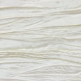 thumbnail image 2 of Your Chair Covers - 90 Inch Round Crinkle Taffeta Tablecloth Ivory, 2 of 2