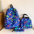 thumbnail image 3 of Gyujnb School Backpack, Dinosaur Car Large Capacity Backpack for Two Shoulder Carrying for Primary School Students Lightweight and Reduce The Burden Backpack., Backpack for School, 3 of 3