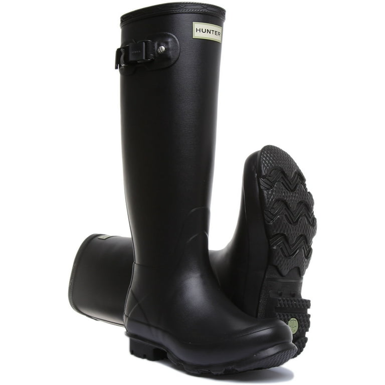 Hunter Norris Field Women s Tall Rain Boot In Black Size 7