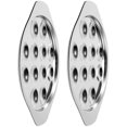 thumbnail image 3 of 2 Pcs Snail Dish Plate Restaurant Serving Dish Heat Resistant Mushroom Escargot Dinner Stainless St, 3 of 5