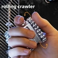 thumbnail image 2 of Tank Ratchet Wheel Fidget Roller Magnetic Card Rotating Pushing Stress Cha Relief H5N5 Mechanical Fidget Gear Spinner, 2 of 8