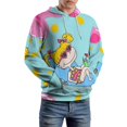 thumbnail image 6 of Rugrats Casual Pullover Hoodie Unisex Hooded Sweatshirt Novelty 3D Graphic Long Sleeve Sweater with Pocket 3XL, 6 of 8
