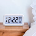 thumbnail image 1 of Alarm Clock LCD Digital Alarm Clock Battery Operated LED Table Clock with Night Light & Snooze Function Digital Clock Portable Digital Desk Alarm Clock for Home Office, 1 of 4