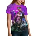 thumbnail image 6 of Apex Legends Lifeline Kids Short Sleeve Tee Shirt Novelty Crewneck T-Shirts Unisex Summer Blouse Tops for Boys Girls 120CM, 6 of 8