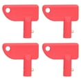 thumbnail image 2 of Llave del interruptor de corte, 4 piezas Llave aisladora del interruptor de la batería del automóvil Tecla del interruptor de la batería del automóvil Rendimiento confiable VoborMX herramienta, 2 of 8