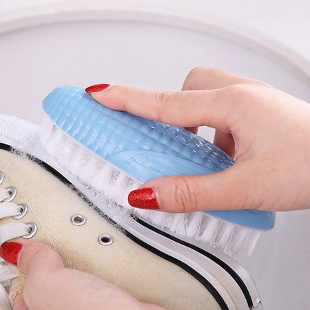 

HAXMNOU Soft Wool Shoes Brush Laundry Brush Shoes Household Plastic Cleaning Brush