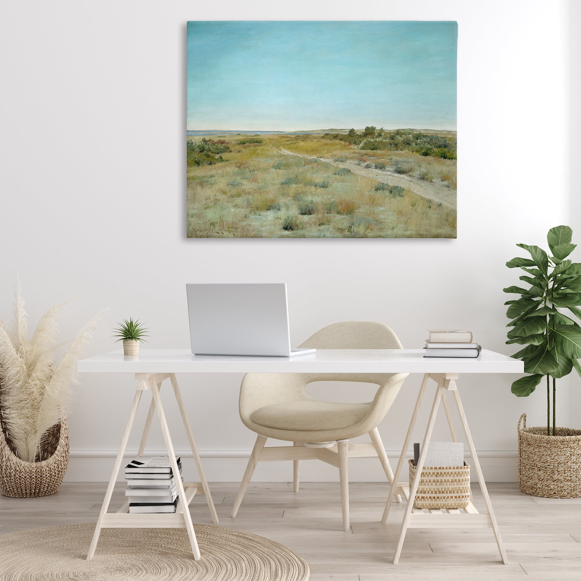 Stupell Industries Classic First Touch of Autumn Landscape & Nature Painting Wrapped Canvas Art Print Wall Art, 48 x 36