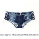 thumbnail image 3 of Jumpingount Pantalones cortos de mezclilla elásticos de cintura baja para fiesta de Club, pantalones vaqueros de algodón para mujer, ropa de verano para Prendas para la parte inferior del cuerpo Jumpingount AP012035-00, 3 of 6