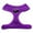 Purple, variant on Pumpkin Face Design Soft Mesh Pet Harness