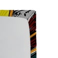 thumbnail image 3 of Ambesonne Trippy Fitted Sheet, Funky Abstract Music, Full Size, Multicolor, 3 of 3