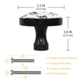 thumbnail image 3 of 4 Pcs Skull Knobs for Kitchen Cabinet Cupboard Dresser Bookcase Drawer Pulls Handles Round Home Decor, 3 of 5