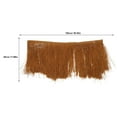 thumbnail image 2 of HEALEEP Feuilles de Chaume Décoratives Toit de Chaume Simulée Design Naturel Kaki 1Ensemble, 2 of 8